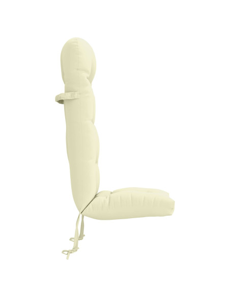 Cuscino per Lounger Sole PUTTEN 100% Poliestere Crema