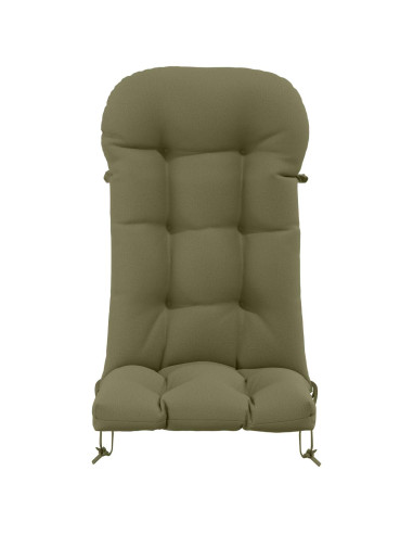 Cuscino per Lounger Sole PUTTEN 100% Poliestere Verde Oliva