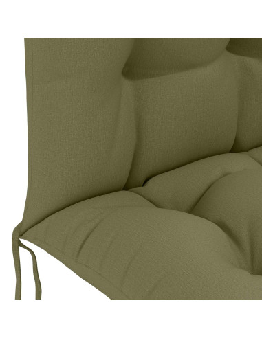 Cuscino per Lounger Sole PUTTEN 100% Poliestere Verde Oliva