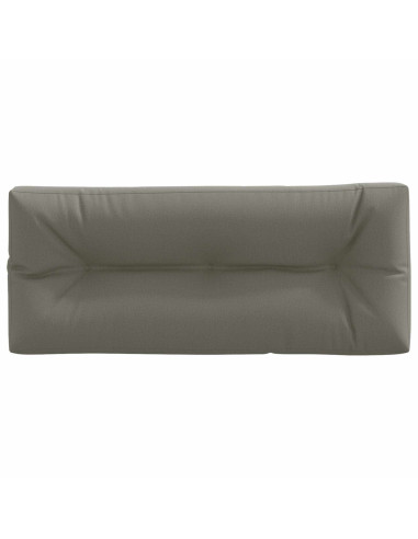 Cuscino per schienale di pallet VIANEN 100% Poliestere Grigio