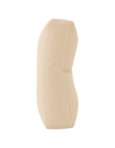 Cuscino per schienale di pallet VIANEN 100% Poliestere Crema