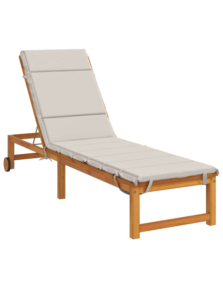Cuscino per Lettino GEMERT 100% Poliestere Bianco