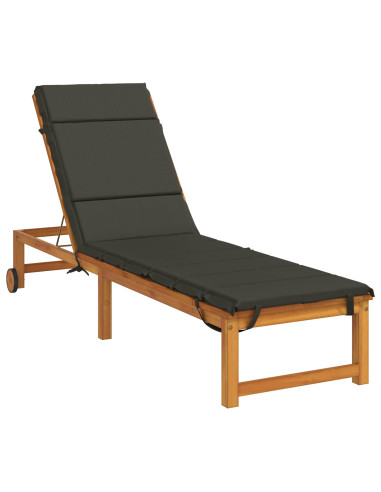 Cuscino per Lettino GEMERT 100% Poliestere Antracite