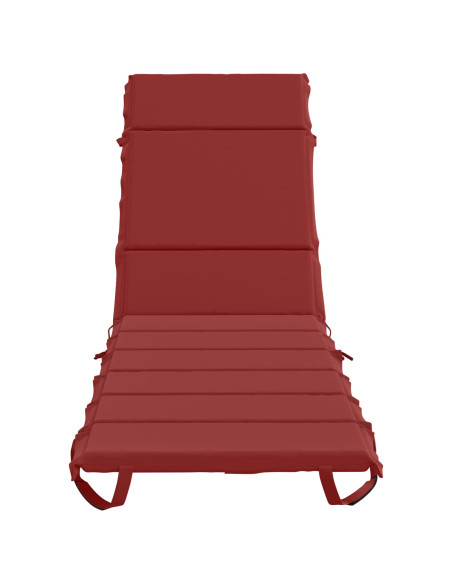 Cuscino per Lettino GEMERT 100% Poliestere Rosso Vino