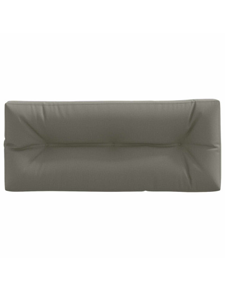 Cuscino per schienale di pallet VIANEN 100% Poliestere Grigio