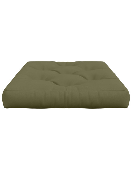 Cuscino per Pallet VIANEN 100% Poliestere Verde Oliva