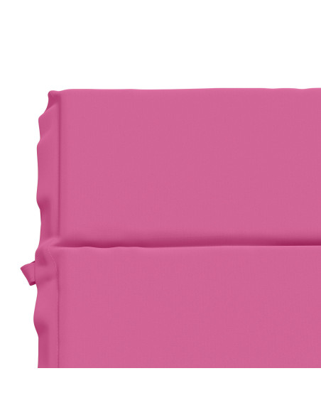 Cuscino per Lettino GEMERT 100% Poliestere Rosa 200 x 50 x 3 cm