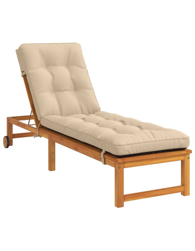 Cuscino per Lettino VIANEN 100% Poliestere Crema