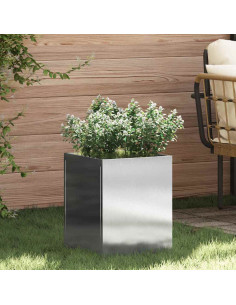 Vaso da giardino Acciaio inossidabile 32 x 32 x 40 cm
