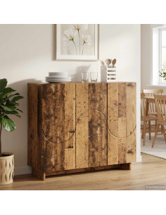 Credenza Legno antico 85,5 x 31 x 75 cm Legno ingegnerizzato