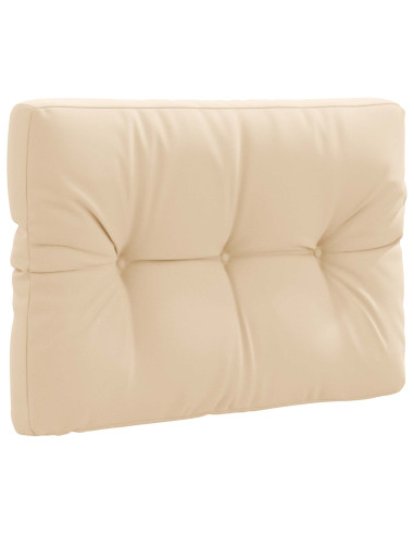 Cuscino per schienale di pallet VIANEN 100% Poliestere Crema