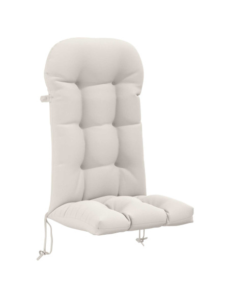 Cuscino per Lounger Sole PUTTEN 100% Poliestere Bianco