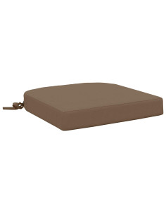 Cuscino per sedile a 1 pezzo SOEST 100% Poliestere Tortora