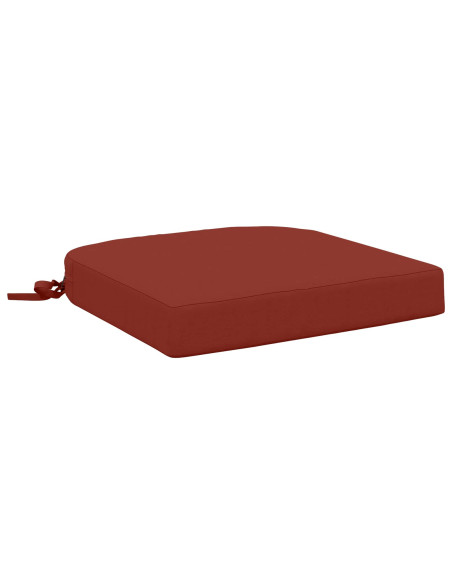 Cuscino per sedile a 1 pezzo SOEST 100% Poliestere Rosso