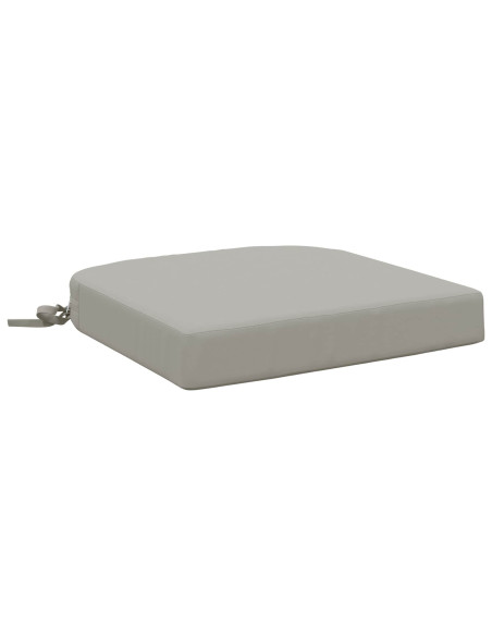 Cuscino per sedile a 1 pezzo SOEST 100% Poliestere Grigio