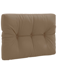Cuscino per schienale di pallet VIANEN 100% Poliestere Tortora