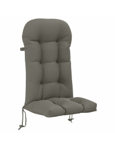 Cuscino per Lounger Sole PUTTEN 100% Poliestere Grigio