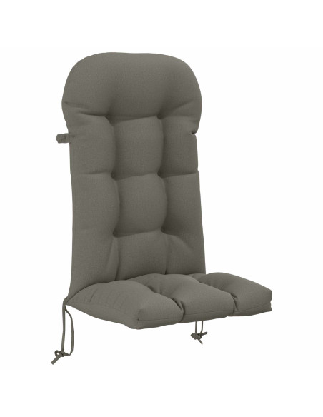 Cuscino per Lounger Sole PUTTEN 100% Poliestere Grigio