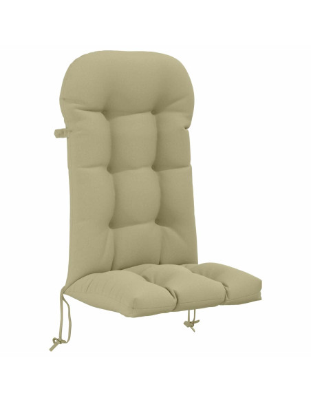 Cuscino per Lounger Sole PUTTEN 100% Poliestere Verde chiaro
