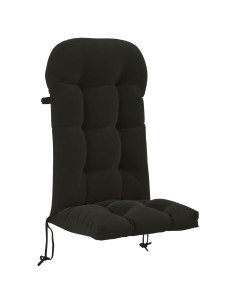 Cuscino per Lounger Sole PUTTEN 100% Poliestere Nero