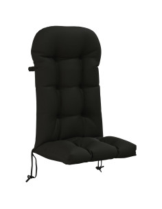Cuscino per Lounger Sole PUTTEN 100% Poliestere Nero