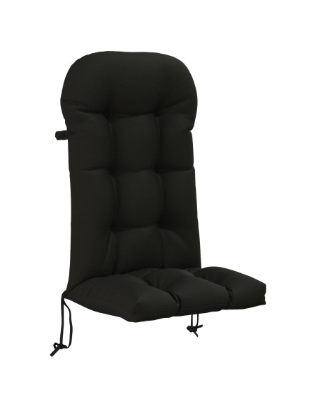 Cuscino per Lounger Sole PUTTEN 100% Poliestere Nero
