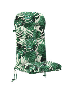 Cuscino per Lounger Sole PUTTEN 100% Poliestere Motivo a Foglie