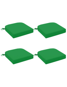 Cuscini per sedile a 4 pezzi SOEST 4 pcs 100% Poliestere Verde