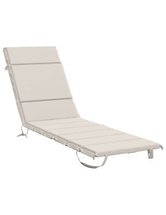 Cuscino per Lettino GEMERT 100% Poliestere Bianco