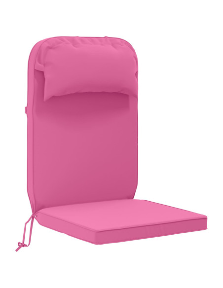 Cuscino per Lounger Sole 100% Poliestere Rosa 55 x 124 x 5 cm