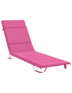 Cuscino per Lettino GEMERT 100% Poliestere Rosa 200 x 50 x 3 cm
