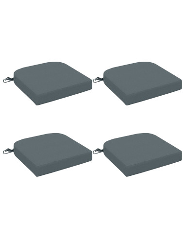 Cuscini per sedile a 4 pezzi SOEST 4 pcs 100% Poliestere Blu