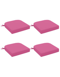 Cuscini per sedile a 4 pezzi SOEST 4 pcs 100% Poliestere Rosa