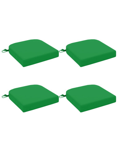 Cuscini per sedile a 4 pezzi SOEST 4 pcs 100% Poliestere Verde