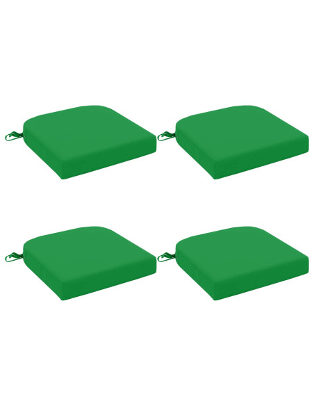 Cuscini per sedile a 4 pezzi SOEST 4 pcs 100% Poliestere Verde