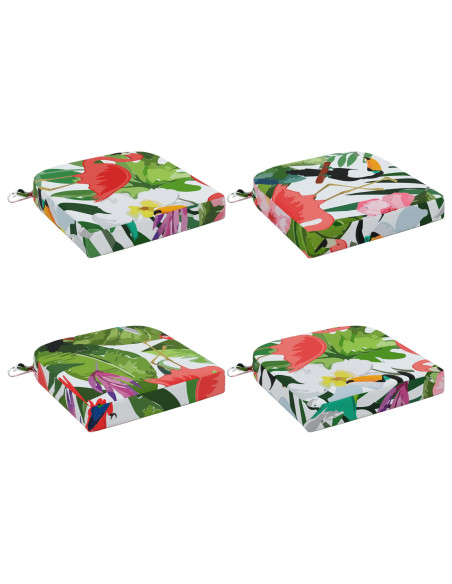 Cuscini per sedile a 4 pezzi SOEST 4 pcs 100% Poliestere