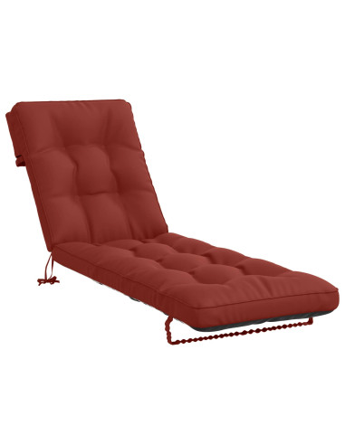 Cuscino per Lettino VIANEN 100% Poliestere Rosso