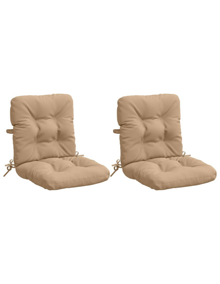 Cuscini per Sedia Alta in 2 Pezzi VIANEN 2 pcs 100% Poliestere