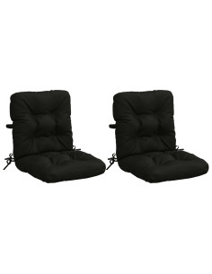 Cuscini per Sedia Alta in 2 Pezzi VIANEN 2 pcs 100% Poliestere