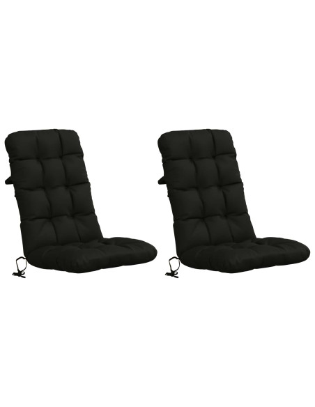 Cuscini per Sedia Alta in 2 Pezzi VIANEN 2 pcs 100% Poliestere