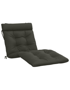 Cuscino per Lettino VIANEN 100% Poliestere Antracite