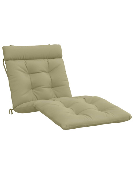 Cuscino per Lettino VIANEN 100% Poliestere Verde chiaro