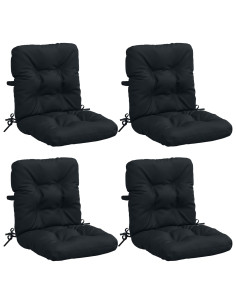 Cuscini per Sedia Alta in 4 Pezzi VIANEN 4 pcs 100% Poliestere