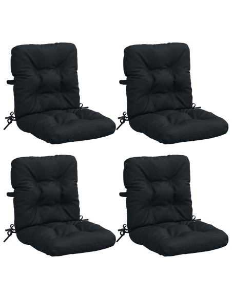 Cuscini per Sedia Alta in 4 Pezzi VIANEN 4 pcs 100% Poliestere
