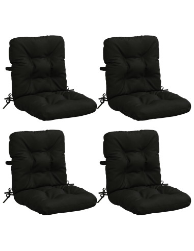 Cuscini per Sedia Alta in 4 Pezzi VIANEN 4 pcs 100% Poliestere