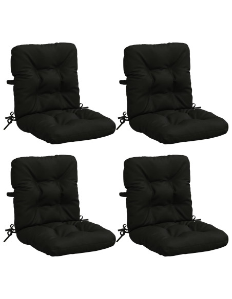 Cuscini per Sedia Alta in 4 Pezzi VIANEN 4 pcs 100% Poliestere