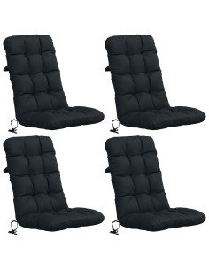 Cuscini per Sedia Alta in 4 Pezzi VIANEN 4 pz 100% Poliestere