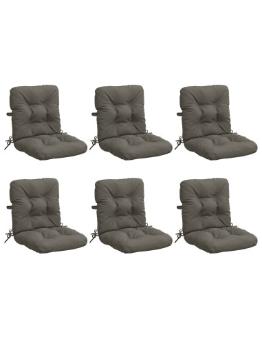 Cuscini per Sedia Alta in 6 Pezzi VIANEN 6 pcs 100% Poliestere