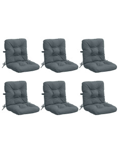 Cuscini per Sedia Alta in 6 Pezzi VIANEN 6 pcs 100% Poliestere