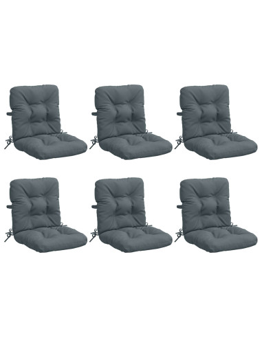 Cuscini per Sedia Alta in 6 Pezzi VIANEN 6 pcs 100% Poliestere